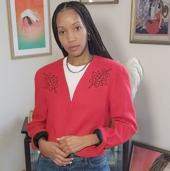 Vintage Leslie Fay Wool Jacket - Picture 2 of 12